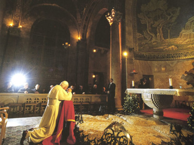 Con Giovanni Paolo II sulle strade della Terra Santa