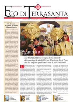 Terra Santa News – 8 ottobre 2010