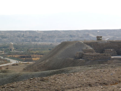 Valle del Giordano, sminamento lento