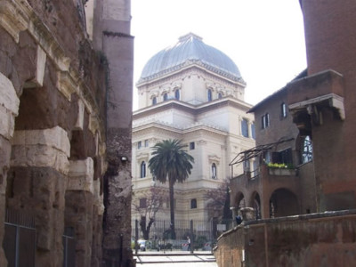 Cattolici di Terra Santa col Papa nella sinagoga di Roma