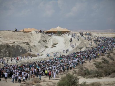 Le donne israeliane e palestinesi marciano per la pace