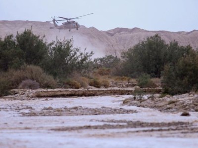 Piogge assassine in Terra Santa