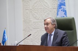 Guterres: «Cessi l’occupazione e nasca lo Stato di Palestina»