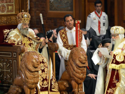 Solenne inaugurazione ieri al Cairo del ministero del papa copto Tawadros II