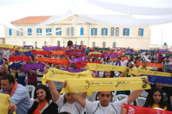 «Gesù, mia gioia». È il canto di 4 mila giovani a Beirut
