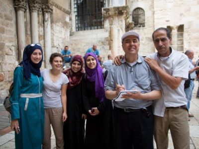 Un venerdì di Ramadan al Santo Sepolcro