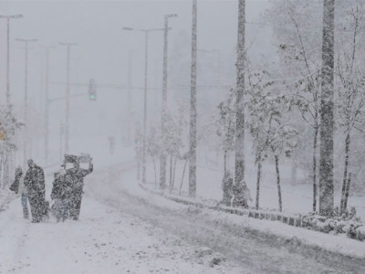 Freddo, neve e nubifragi in Terra Santa Nuovi disagi per i profughi siriani