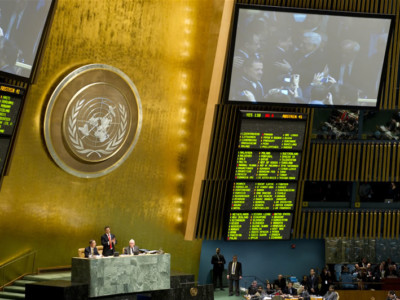 La Santa Sede «saluta con favore» il voto all’Onu sullo Stato di Palestina