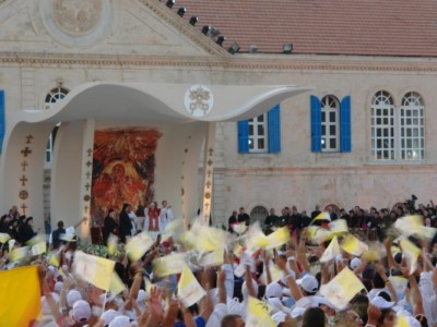 A Bkerke la festa dei giovani col Papa