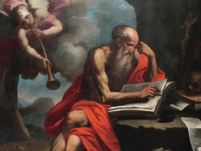 Un omaggio a san Girolamo, biblista e asceta