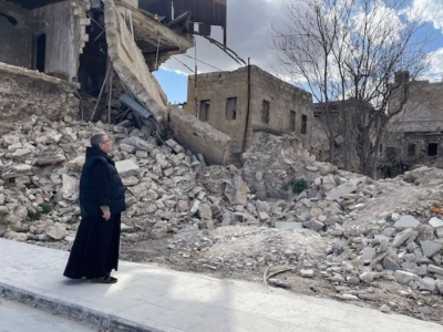 Dopo il sisma, viaggio in Siria del Custode di Terra Santa
