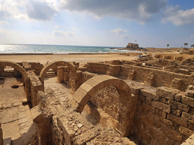 La prigione di san Paolo a Cesarea Marittima